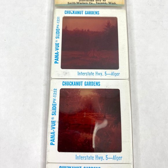 Vintage GAF Pana-Vue Slides Chuckanut Gardens Alger Washington Lot of 5 PV125 - Picture 5 of 10
